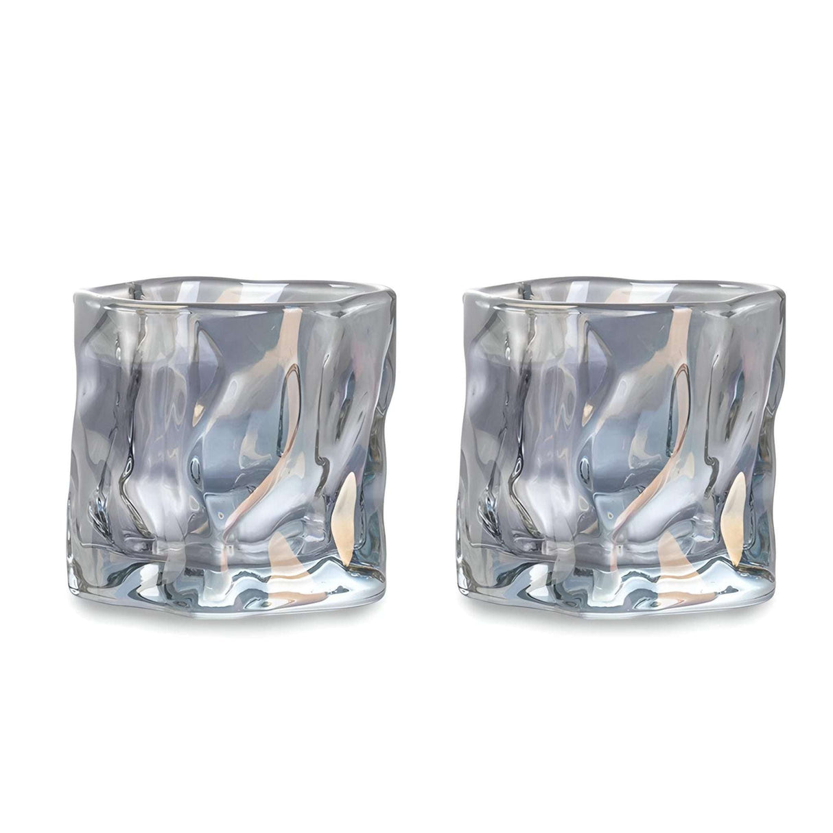 Irregular Shape Glass Drinkware Set - Julia M LifeStyles