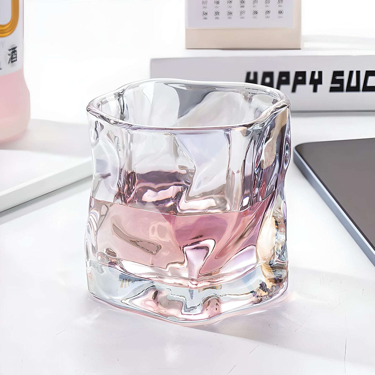 Irregular Shape Glass Drinkware Set - Julia M LifeStyles