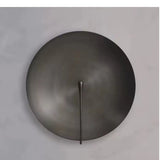 Minimalist Black Circular Wall Lamp for Modern Living Spaces - Julia M LifeStyles