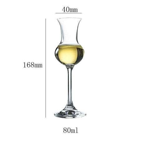 Italian Tulip Crystal Whisky Tasting Glass - Julia M LifeStyles