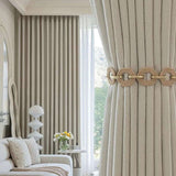 Japanese Luxe Blackout Curtain = Grommet top - Julia M LifeStyles