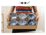 Japanese Blue and White Porcelain Rice Bowl Set - Julia M LifeStyles