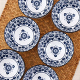 Japanese Blue and White Porcelain Rice Bowl Set - Julia M LifeStyles