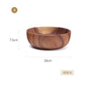 Japanese Style Fall-Proof Acacia Wood Children's Salad Bowl - Julia M LifeStyles