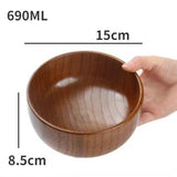 Japanese Jujube Wood Eco-Friendly Soup and Salad Bowls - Julia M LifeStyles