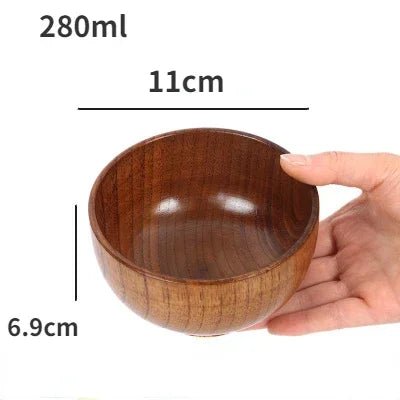 Japanese Jujube Wood Eco-Friendly Soup and Salad Bowls - Julia M LifeStyles