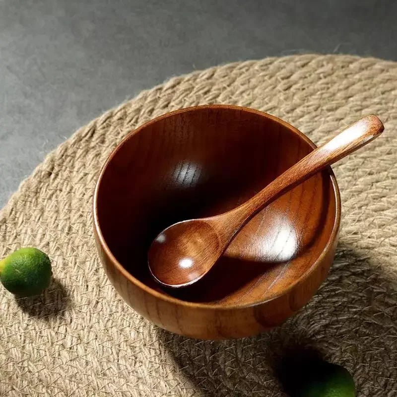 Japanese Jujube Wood Eco-Friendly Soup and Salad Bowls - Julia M LifeStyles