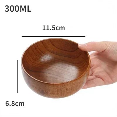 Japanese Jujube Wood Eco-Friendly Soup and Salad Bowls - Julia M LifeStyles