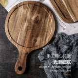 Japanese Wooden Rectangular Steak Plate - Julia M LifeStyles