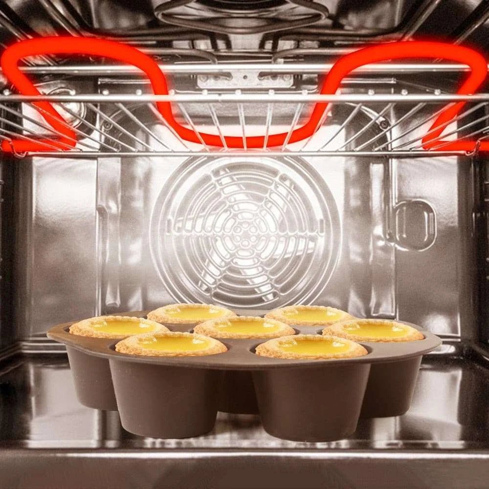 JM's 7 - 8 inch Round Cake Pan - Perfect for Air Fryers and Microwaves! - Julia M LifeStyles