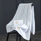 Julia M 2PCS Embroidered Cotton Towel Set - Julia M LifeStyles