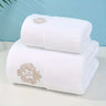 Julia M 2PCS Embroidered Cotton Towel Set - Julia M LifeStyles