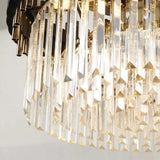 Julia M Black Light Round Crystal Ceiling Chandelier - Julia M LifeStyles