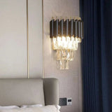 Julia M Crystal Wall Lamp - Add Modern Elegance to Any Room - Illuminate Your Home with Warm or Cool Light - Julia M LifeStyles