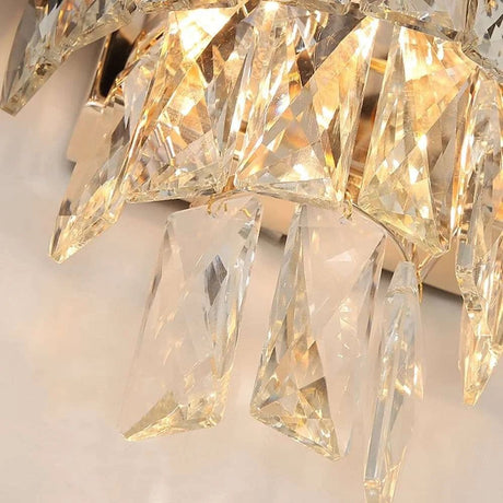 Julia M Crystal Wall Lamp - Add Modern Elegance to Any Room - Illuminate Your Home with Warm or Cool Light - Julia M LifeStyles