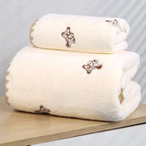 Julia M High - Quality Face Bath Towel Set: Luxurious Family Affair 🛁 - Julia M LifeStyles