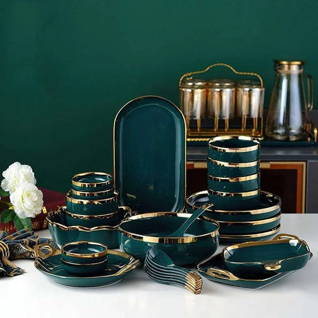 Julia M Home & Kitchen 18 pc Ceramic Tableware Set - Julia M LifeStyles