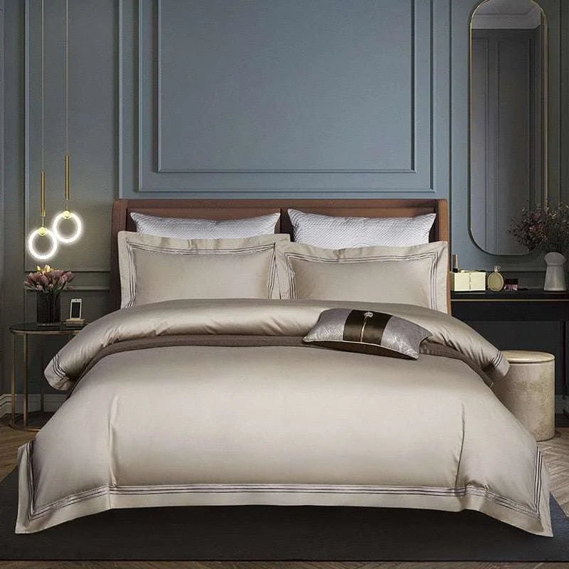 Julia M Home & Kitchen Egyptian Cotton Hotel - Quality Duvet Cover Set 🌟 - Julia M LifeStyles