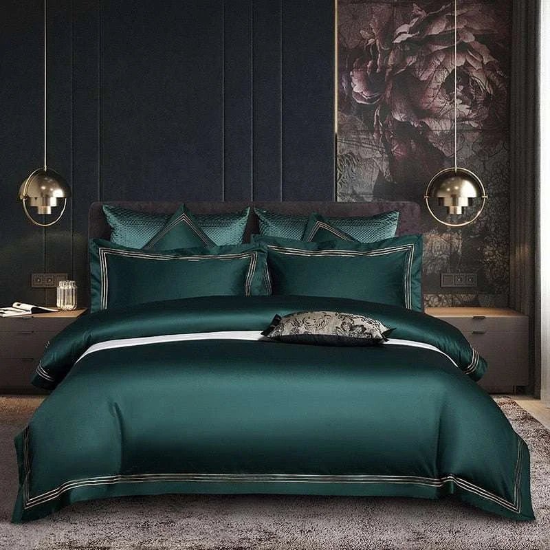 Julia M Home & Kitchen Egyptian Cotton Hotel - Quality Duvet Cover Set 🌟 - Julia M LifeStyles