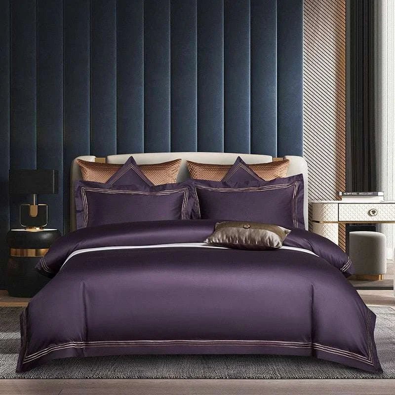 Julia M Home & Kitchen Egyptian Cotton Hotel - Quality Duvet Cover Set 🌟 - Julia M LifeStyles