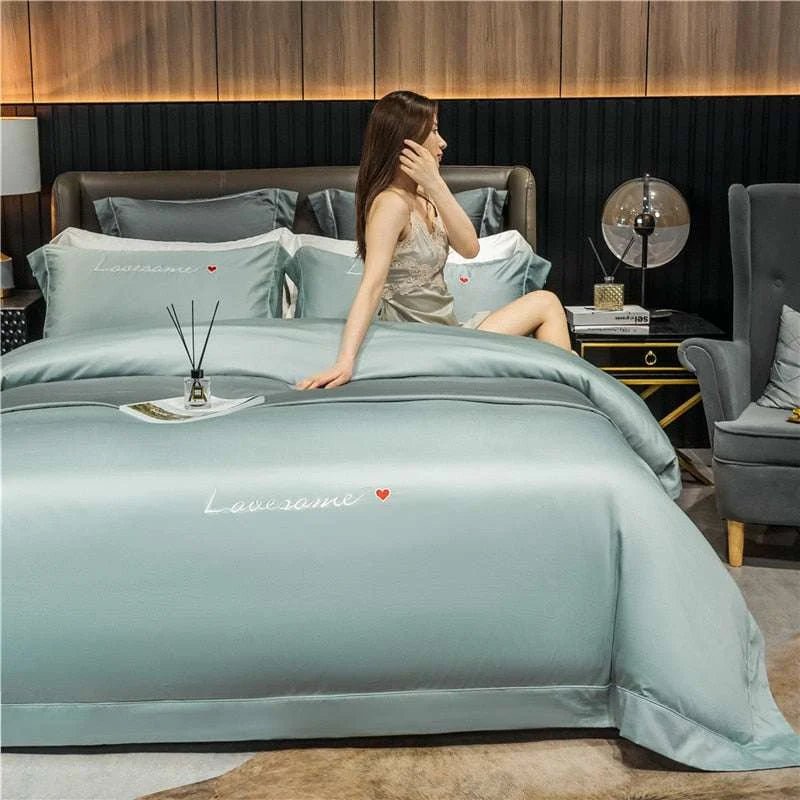 Julia M Home & Kitchen Egyptian Cotton Hotel - Quality Duvet Cover Set 🌟 - Julia M LifeStyles