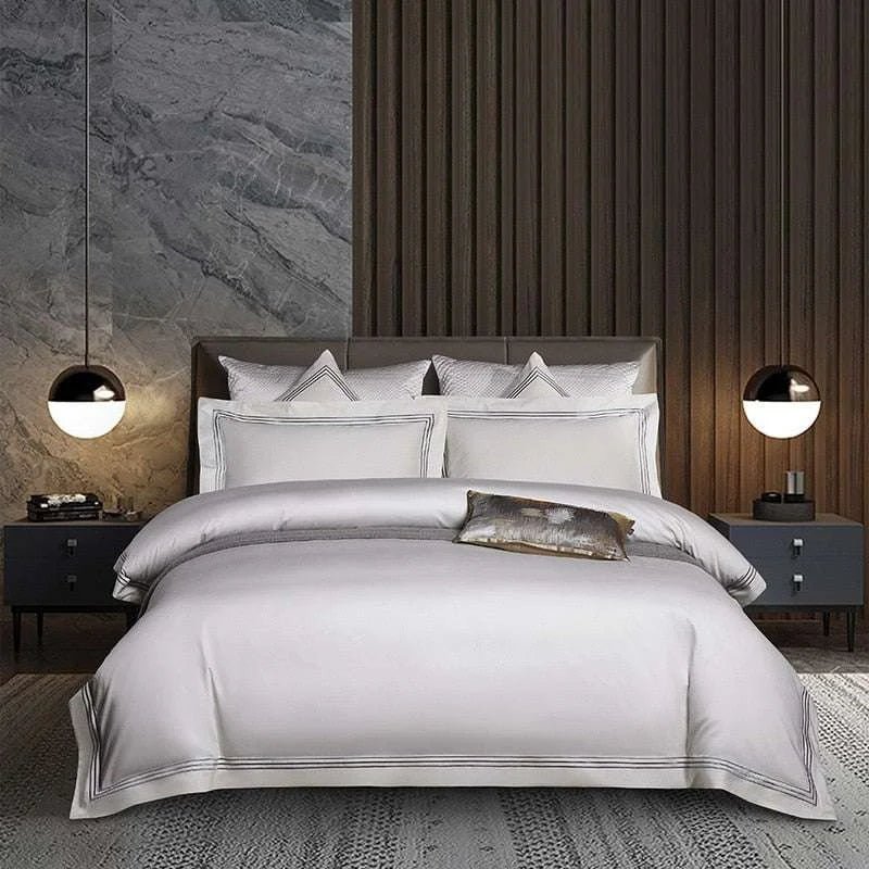 Julia M Home & Kitchen Egyptian Cotton Hotel-Quality Duvet Cover Set 🌟 - Julia M LifeStyles