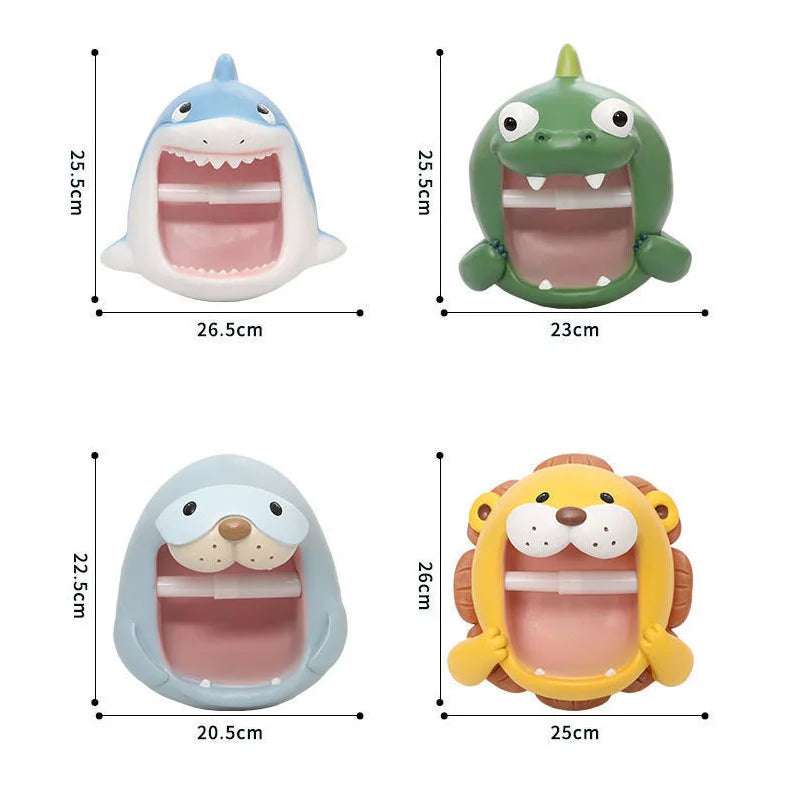 Julia M Home & Kitchen Kawaii Shark Toilet Paper Holder 🦈 - Julia M LifeStyles