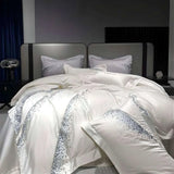 Julia M Home & Kitchen Premium 1200TC Egyptian Cotton Art Design Bedding Set - Julia M LifeStyles