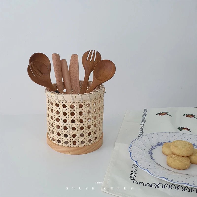 Julia M Home & Kitchen Rattan Chopsticks Holder - Julia M LifeStyles