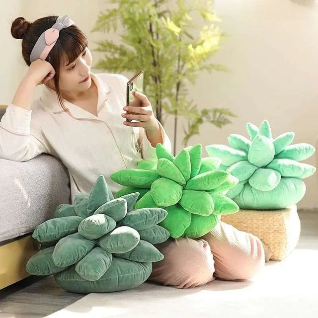 Julia M Home & Kitchen Succulent Plush Pillow Collection 🌵 - Julia M LifeStyles