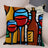 Julia M Lifestyles Abstract Girl Print Cushion Cover 45x45cm - Julia M LifeStyles