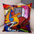 Julia M Lifestyles Abstract Girl Print Cushion Cover 45x45cm - Julia M LifeStyles