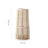 Julia M Lifestyles Handmade Wooden Candle Holder: Nordic Modern Bamboo Wind Lamp - Julia M LifeStyles