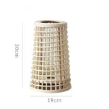 Julia M Lifestyles Handmade Wooden Candle Holder: Nordic Modern Bamboo Wind Lamp - Julia M LifeStyles