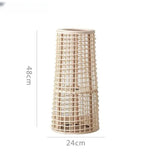 Julia M Lifestyles Handmade Wooden Candle Holder: Nordic Modern Bamboo Wind Lamp - Julia M LifeStyles