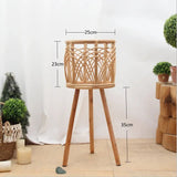 Julia M Lifestyles Indonesian Rattan Flower Shelf - Julia M LifeStyles