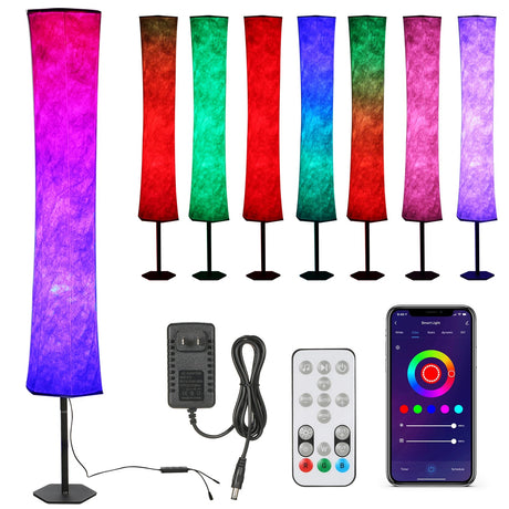 Julia M Lifestyles RGB Remote Control Floor Lamp - Julia M LifeStyles