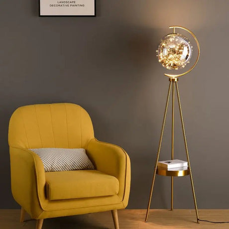 Julia M Lifestyles Starry Glass Floor Lamp 🌟 - Julia M LifeStyles