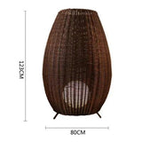 Julia M Luxe Rattan LED Floor Lamp - Julia M LifeStyles