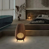 Julia M Luxe Rattan LED Floor Lamp - Julia M LifeStyles