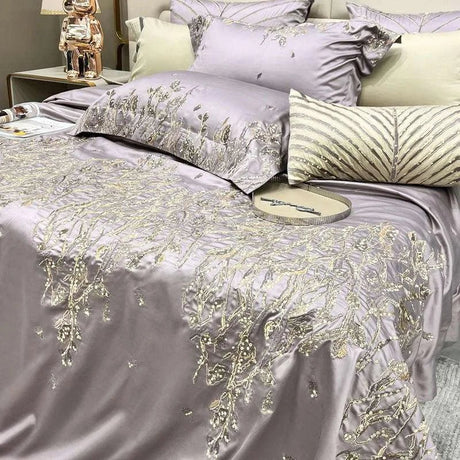 Julia M Luxury Egyptian Cotton Bedding Set - Elegant Comfort - Julia M LifeStyles