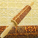 Julia M Rolling Pin with Pattern - Elevate Your Baking Game - Julia M LifeStyles