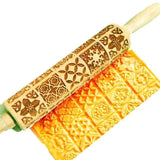 Julia M Rolling Pin with Pattern - Elevate Your Baking Game - Julia M LifeStyles