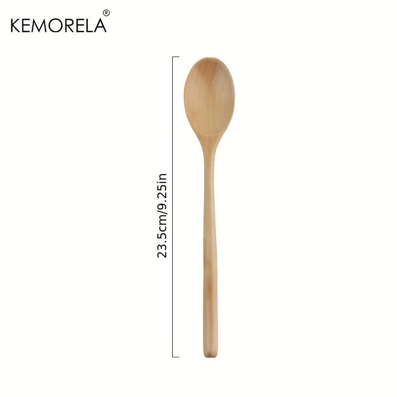 KEMORELA 4PCS Korean Style Wooden Soup Tableware 🥄 - Julia M LifeStyles