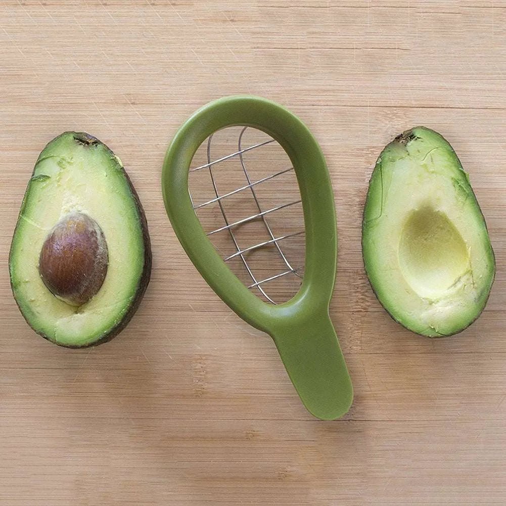 Kitchen Avocado Slicer Shea Corer Butter Fruit Peeler Cutter - Julia M LifeStyles