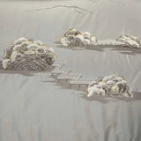 Landscape Scenery Embroidered Egyptian Cotton Bedding Set - Julia M LifeStyles