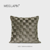 Modern Light Luxury M Gray Green Series Pillow Combination Living Room Sofa Model Room Bedside Throw Pillowcase Soft Decoration - Julia M LifeStyles