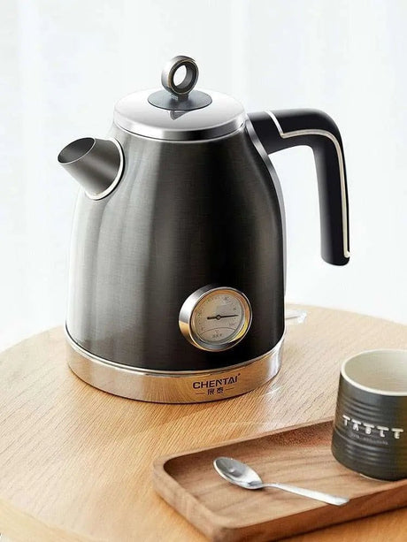 Large Capacity Stainless steel metal teapot automatic power - off - Julia M LifeStyles