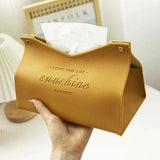 Leather Tissue Box Decorative Holder - Julia M LifeStyles