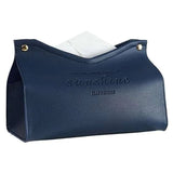 Leather Tissue Canister - Elegant Napkin Dispenser - Julia M LifeStyles